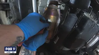 Minnesota program marks catalytic converters to prevent rising thefts | FOX 9 KMSP