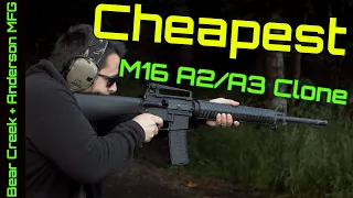 Cheapest "Civilian" M16 A2/A3/A4 Clone You Can Buy - $420 Complete - Bear Creek Arsenal M16 A2
