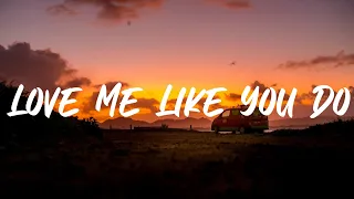 Ellie Goulding - Love Me Like You Do (lyrics) | John Legend, Ed Sheeran, The Chainsmokers (Mix)