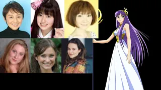 Anime Voice Comparison- Saori Kido (Saint Seiya)