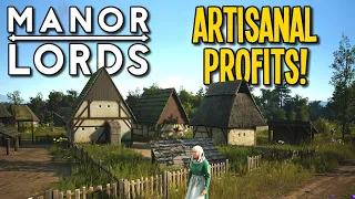 I Became an Artisan for "Big Profits" in Manor Lords!