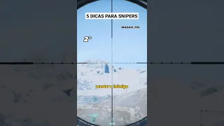 5 Dicas para snipers em qualquer jogo #sniper #jogos #gameplay