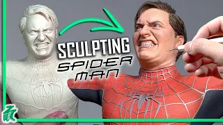 I Made Spiderman Train Scene! | Phrozen Mighty 8K 1/4 Tobey Maguire 3D Print Spiderverse