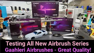 Testing Gaahleri Airbrushes - Great New Airbrush Line