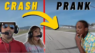 Steff Reacts - Pilot has HEART ATTACK While Flying Passengers (PRANK)