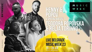 Henny & Popov & special guests Teodora Popovska & Relja Torinno - Live (Belgrade Music Week 23)