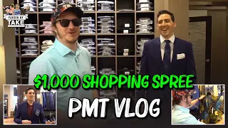 PFT Cashes Out on $1000 Worth of Suits for Jake | PMT Vlog