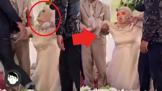 Seram..! Pengantin Wanita Ini Tiba-Tiba Berubah Mengerikan Saat Ijab Qabul Pernikahannya