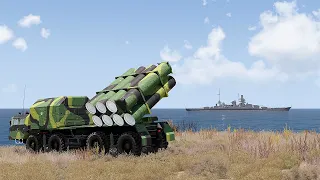 Ukraine's Deadly Super Anti Ship Neptune Missile Completely Destroys Russian Warship - ARMA3