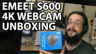 Unboxing the 4K eMeet SmartCam s600!