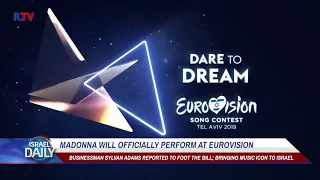 Madonna Will Officially Perform at Eurovision - Your News From Israel