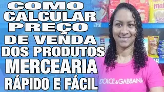 COMO CALCULO MINHA PORCENTAGEM NOS PRODUTOS DE MERCEARIA, APRENDA A CALCULAR MARGEM E SABER O LUCRO