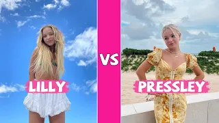 Lilly Ketchman Vs Pressley Hosbach TikTok Dances Compilation