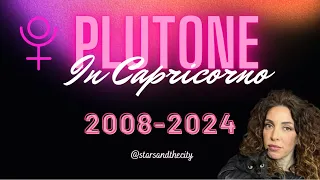 #SPECIAL EDITION #PLUTONE IN CAPRICORNO 2008-2024 🪐 HAI IMPARATO AD USARE CORRETTAMENTE IL POTERE?