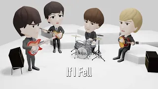 If I Fell 恋におちたら - The Beatles karaoke cover