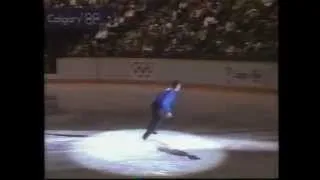 Brian Orser (CAN) - 1988 Calgary, Figure Skating, Exhibitions