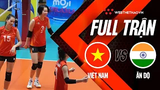 Thắng áo đảo Ấn Độ, tuyển nữ Việt Nam vào chung kết giải bóng chuyền nữ AVC Challenge Cup 2023