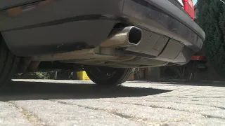 BMW E34 540i exhaust sound (magnaflow cats, eisenmann rear exhaust)