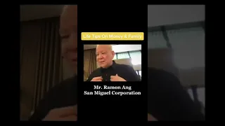 Ramon Ang's Advice ♥️