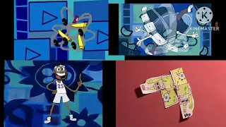 Carlos Benton VS Ricky VS Dallas VS Spongebob Squarepants Characters guess Powers HYPERCUBED