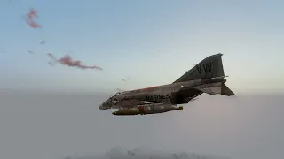 F4 Phantom ARMA 3 bombing run