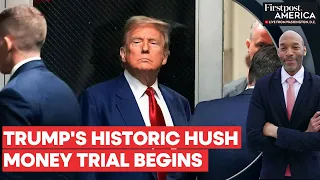 Trump's First Criminal Trial Begins, Jury to be Selected in Hush Money Case | Firstpost America