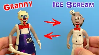 Making  Rod Ice Scream 2 - Granny Horror MOD with Clay