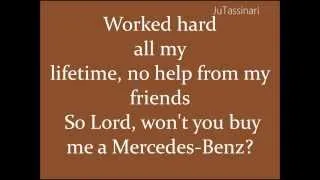 Mercedes Benz - Janis Joplin - Lyrics