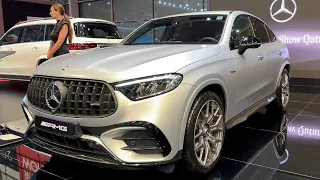 New MERCEDES-AMG GLC Coupe 2024 - first FULL REVIEW (exterior, interior, specs)