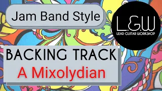 A Mixolydian Backing Track Jam Band Style. A Major Backing Track. #jamtrack #backingtrack