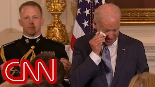 Obama's surprise brings Joe Biden to tears