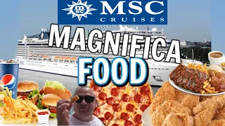 MSC Magnifica CRUISE FOOD & Review! Bahamas & Key West Too!