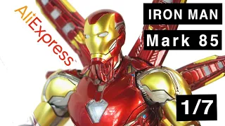 AliExpress MIGU Marvel Ironman MK85 1/7 30cm Action Figure Unboxing and Review