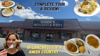 Yoder's in Lancaster PA - Full Review & Tour  #amishcountrypa #Lancasterpa #foodie