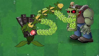 Plants vs Zombies Hack Girl Gatling Pea Vs 999 Skibidi Toilet Football Zombies