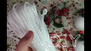 Decorating old Christmas tree decorations with your own hands / New life of cheap Christmas balls