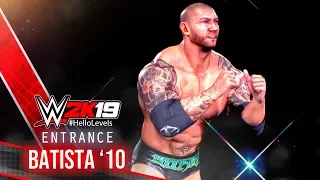 WWE 2K19 Batista 2010 Entrance | WWE 2K19 Entrances