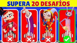 THE AMAZING DIGITAL CIRCUS 🎪 [ESPAÑOL LATINO] | Juegos Mentales |  #quiz #digitalcircus #pomni