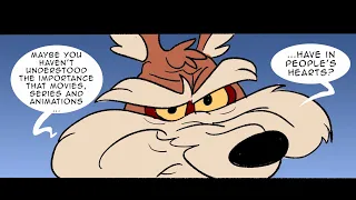 Coyote vs Warner. (Comic Dub)