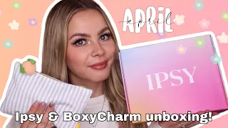 APRIL 2024 IPSY GLAM BAG & BOXYCHARM UNBOXING + SWATCHES!🌸🌷✨