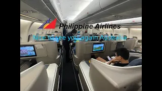 Philippine Airlines PR209 business class review Manila-Melbourne