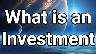 What is an Investment. Urdu/ English