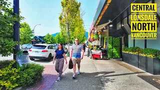 North Vancouver Walk 🇨🇦 - Central Lonsdale