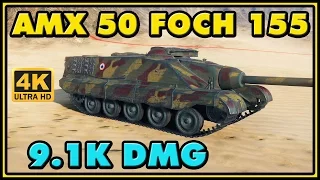 World of Tanks | AMX 50 Foch (155) - 7 Kills - 9,1K Damage