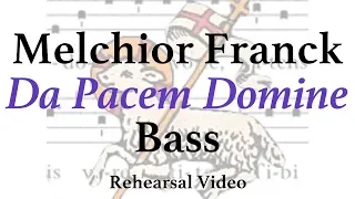 Da Pacem Domine Franck (BASS)