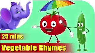 Vegetable Rhymes - Best Collection of Rhymes for Children in English