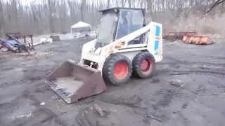 Bobcat 743 Skid Loader - Mayes Estate Auction - 1/4/2021