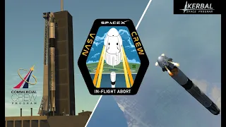 SpaceX In-Flight Abort - KSP Cinematic