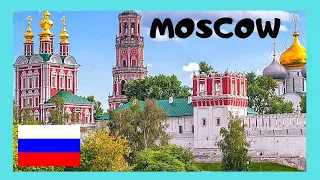 MOSCOW: Famous Orthodox NOVODEVICHY CONVENT (Russia) #travel #moscow