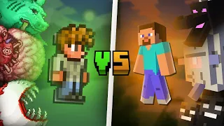 МАЙНКРАФТ против ТЕРРАРИИ / Какая игра лучше, Minecraft или Terraria?